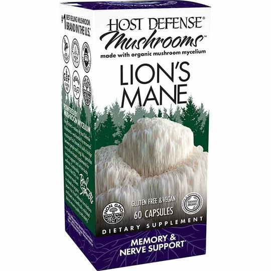 Lion's Mane Memory & Nerve Support, HDF